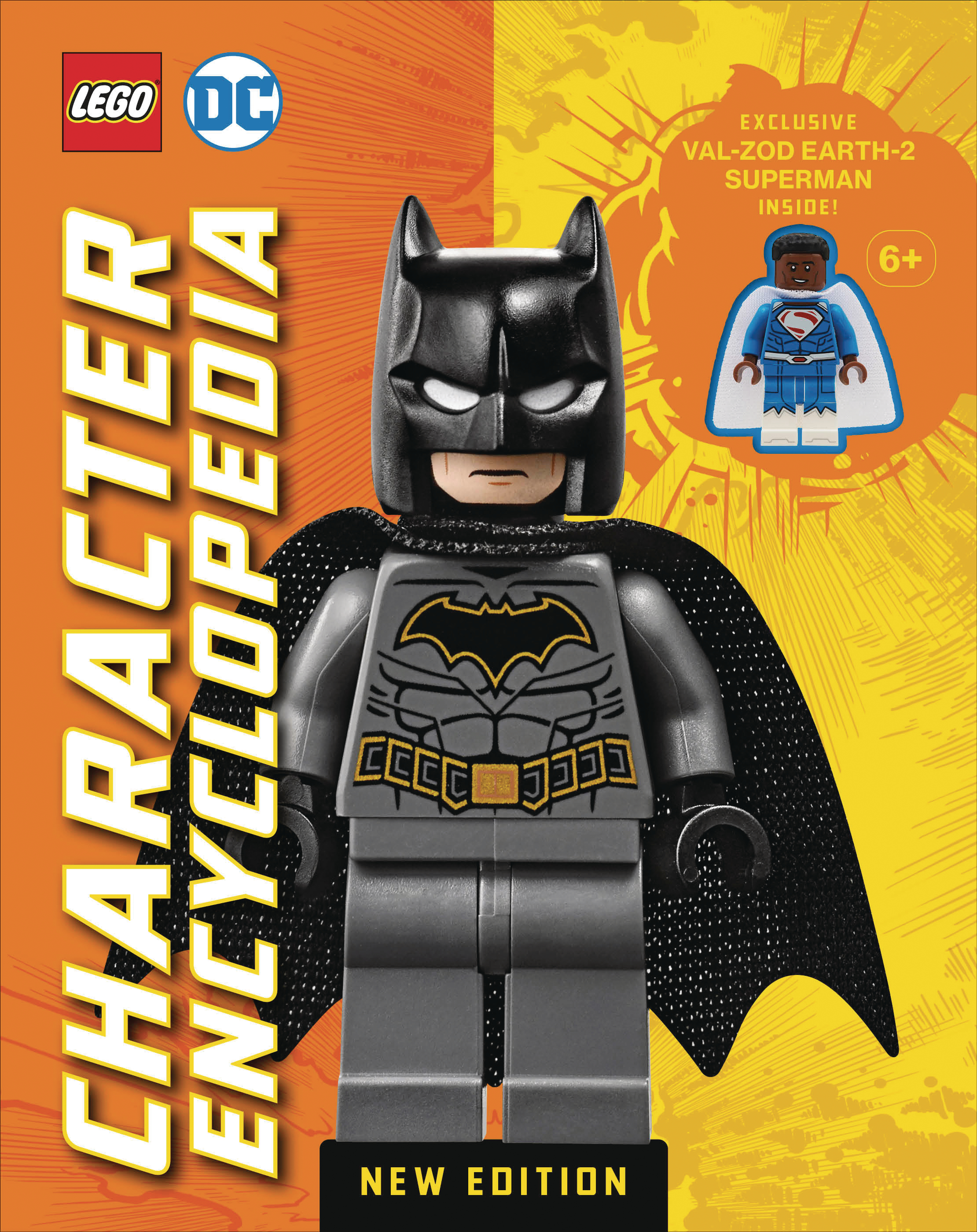 Lego DC Character Encyclopedia New Edition With Minifigure