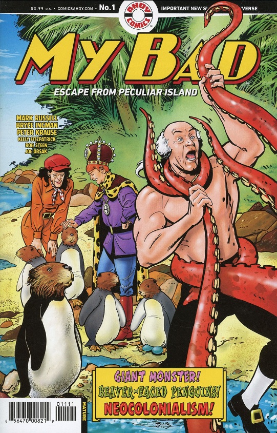 My Bad Escape from Peculiar Island #1 Cover A Peter Krause (Mature) (Of 5)