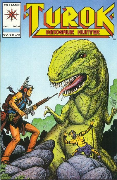 Turok, Dinosaur Hunter #8-Very Fine (7.5 – 9)