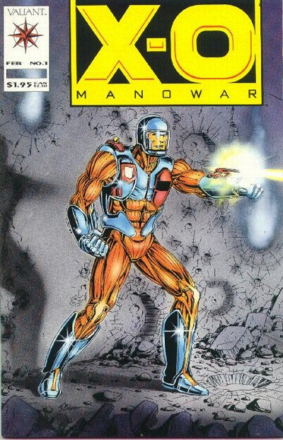 X-O Manowar #1-Very Fine (7.5 – 9) 1st Appearance of X-O Manowar