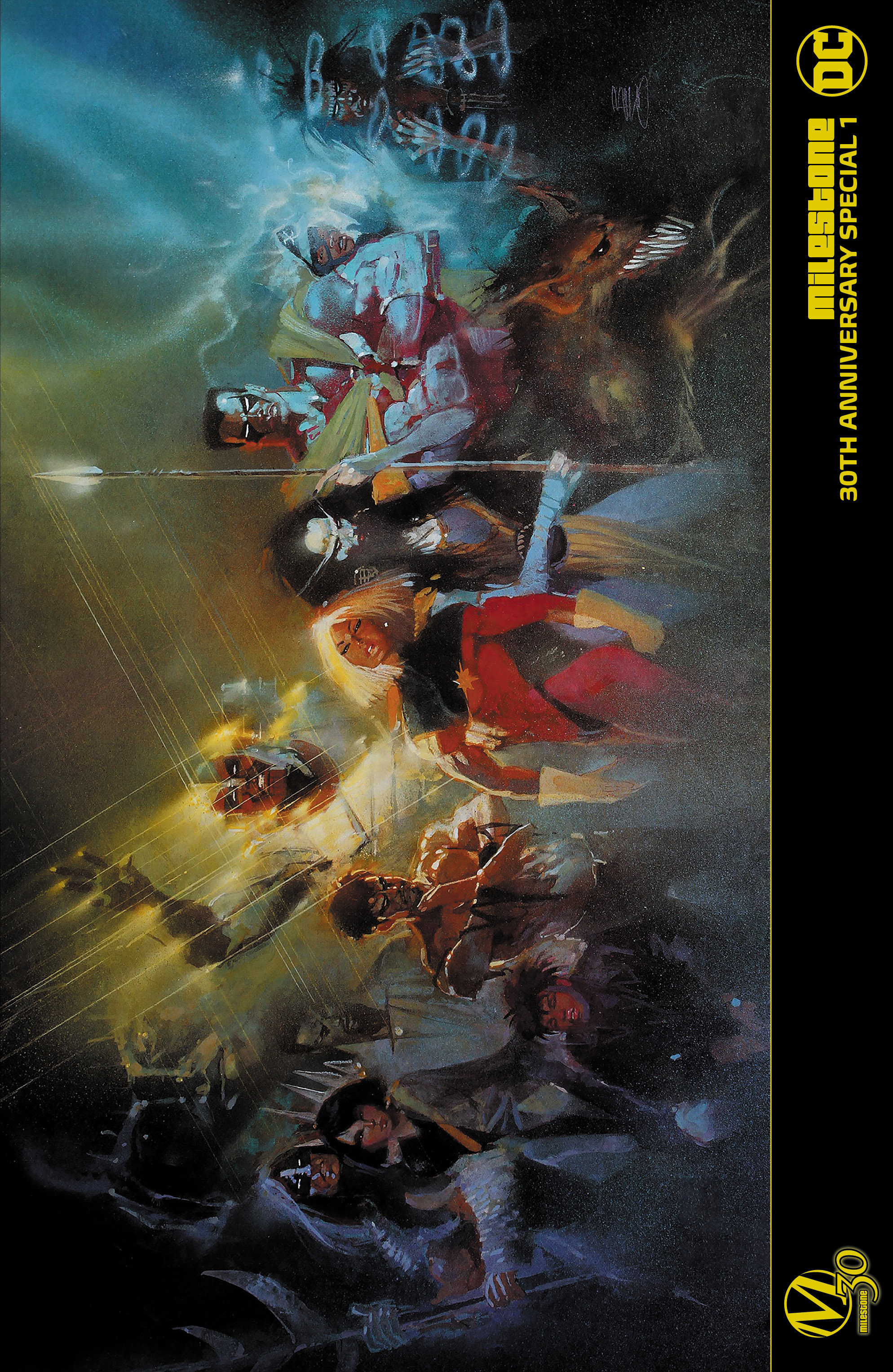Milestone 30th Anniversary Special #1 (One Shot) Cover E 1 for 25 Incentive Bill Sienkiewicz Variant