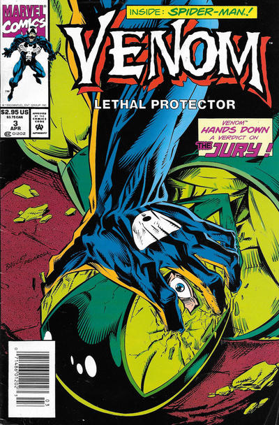 Venom: Lethal Protector #3 [Newsstand]-Fine (5.5 – 7)