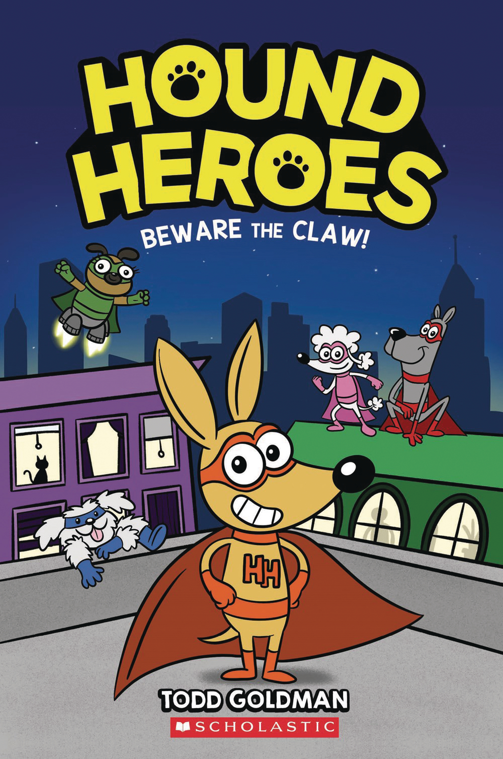 Hound Heroes Soft Cover Graphic Novel Volume 1 Beware The Claw