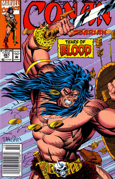 Conan The Barbarian #261 [Newsstand]