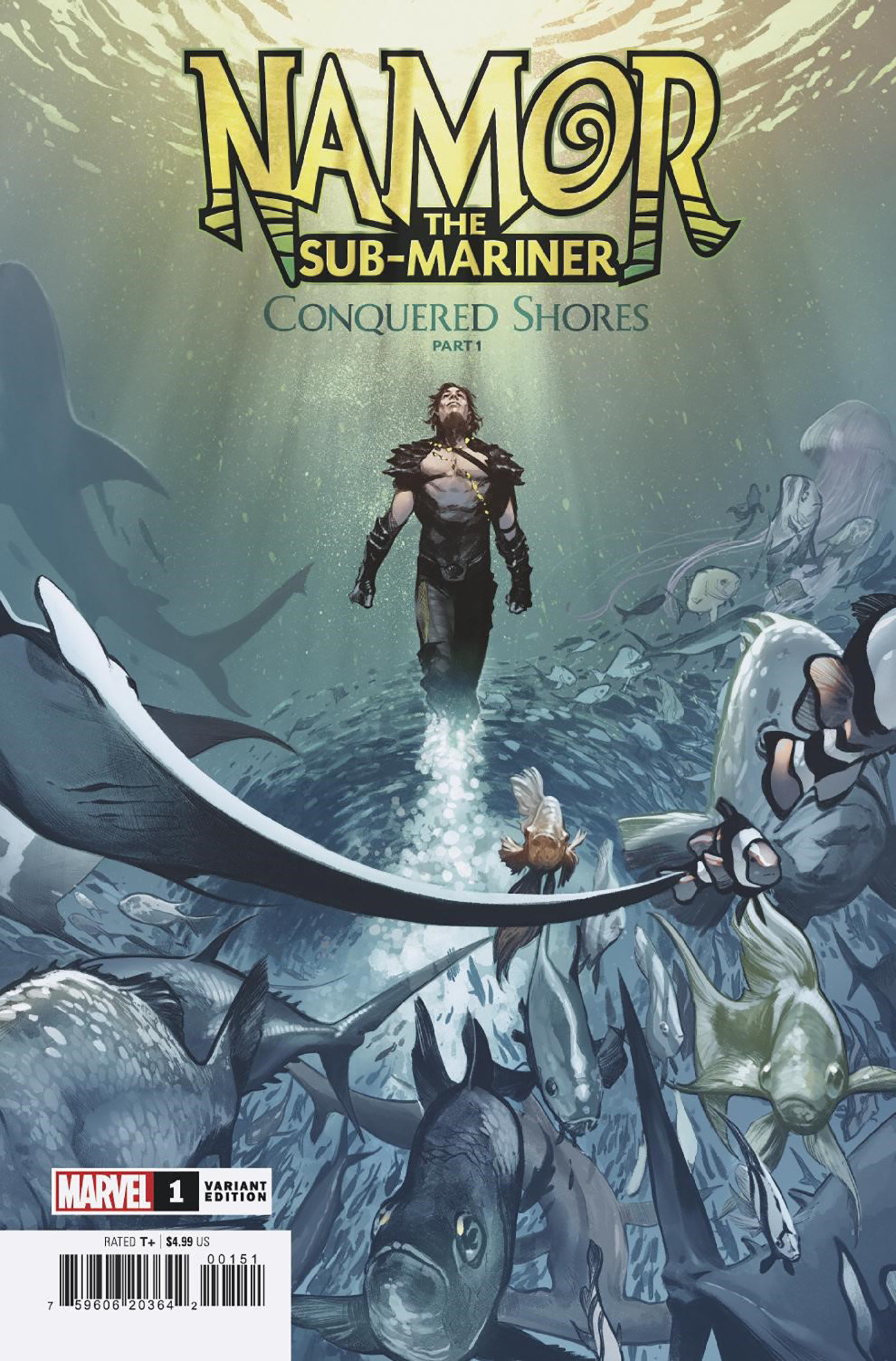 Namor Conquered Shores #1 Larraz Variant (Of 5)