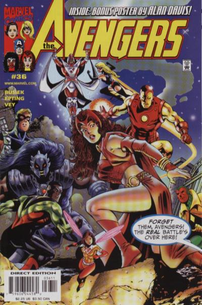 Avengers #36 [Direct Edition] - Fn- 5.5