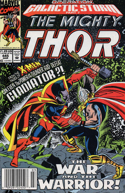 Thor #445 [Newsstand]-Very Good (3.5 – 5)