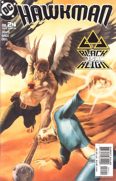 Hawkman #24-Very Fine (7.5 – 9)