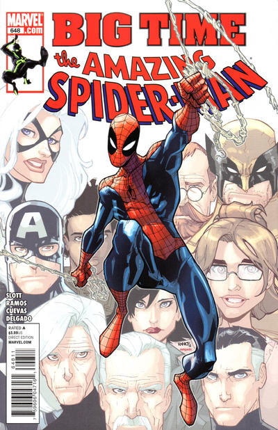 The Amazing Spider-Man #648 [Direct Edition]-Fine 