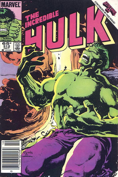 Incredible Hulk #312 [Newsstand]