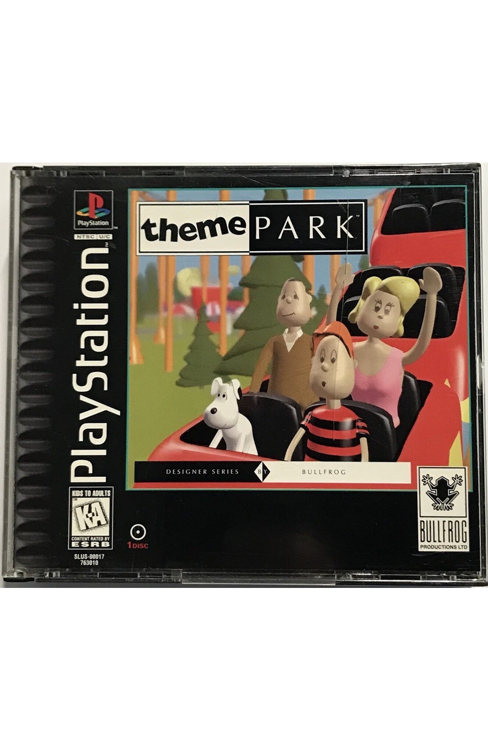 Playstation 1 Ps1 Theme Park 