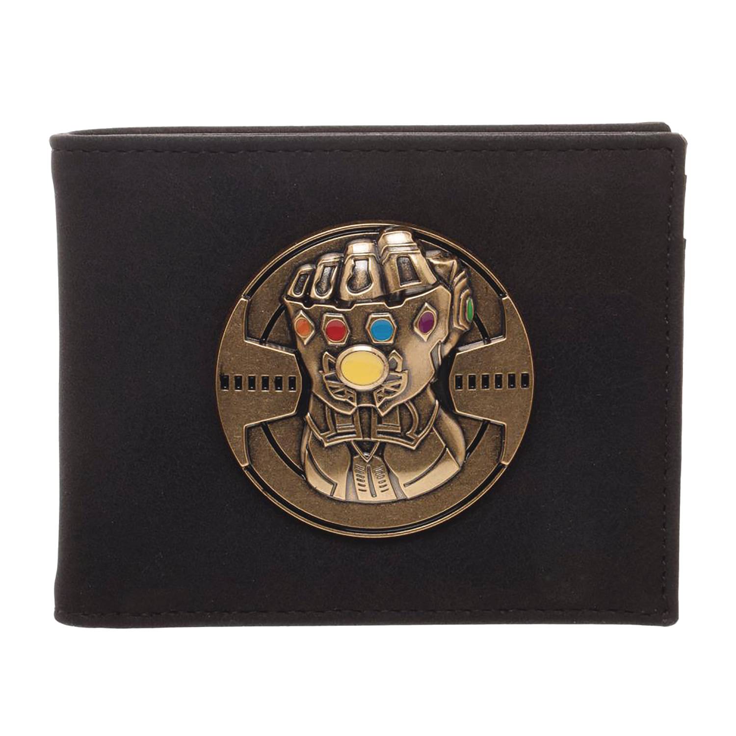 Marvel Infinity Gauntlet Metal Badge Bi-Fold Wallet