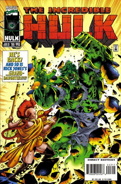 The Incredible Hulk #443 [Direct Edition] - Vf/Nm 9.0