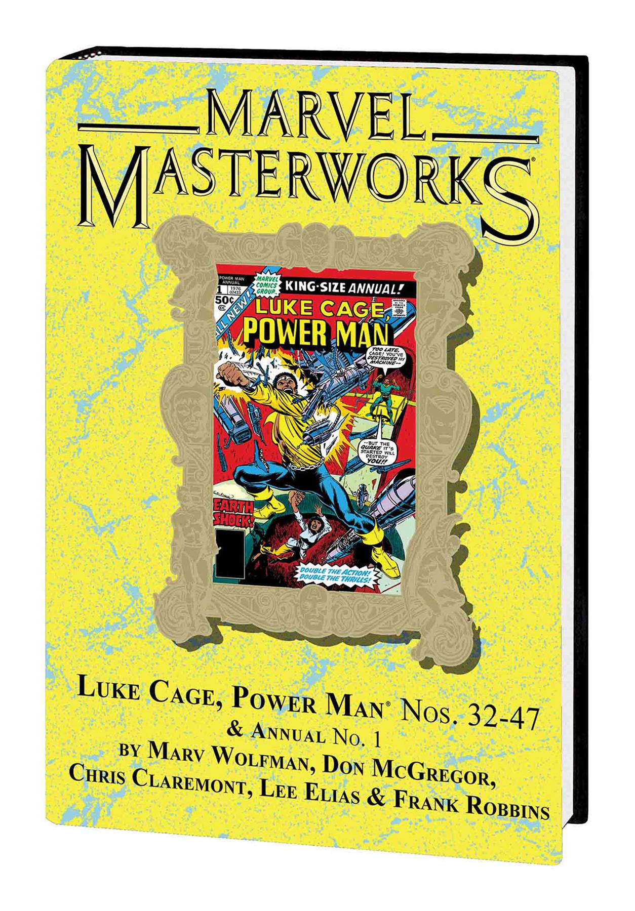 Marvel Masterworks Luke Cage Power Man Hardcover Volume 3 Direct Market Edition Edition 271