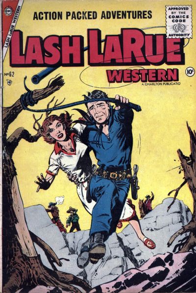 Lash La Rue Western #62 - G+