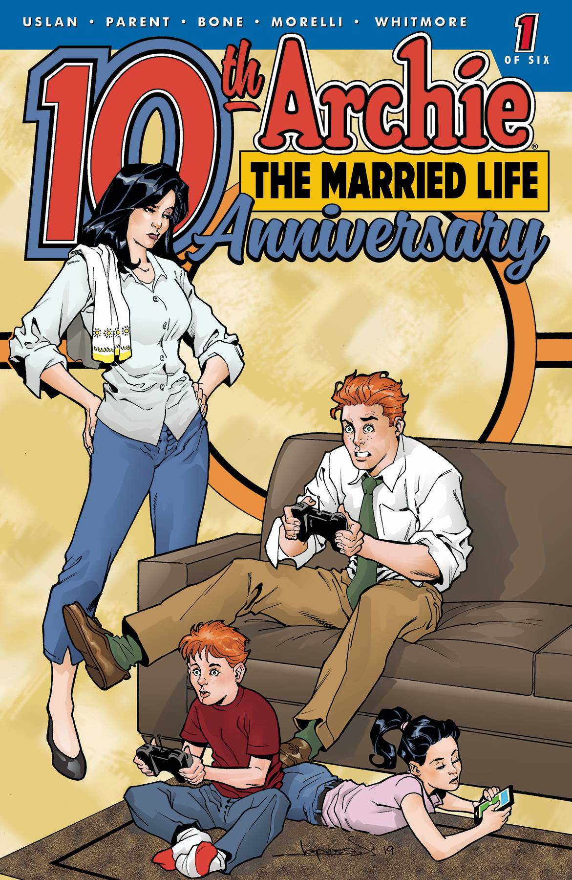 Archie Married Life 10 Years Later #1 Cover E Lopresti