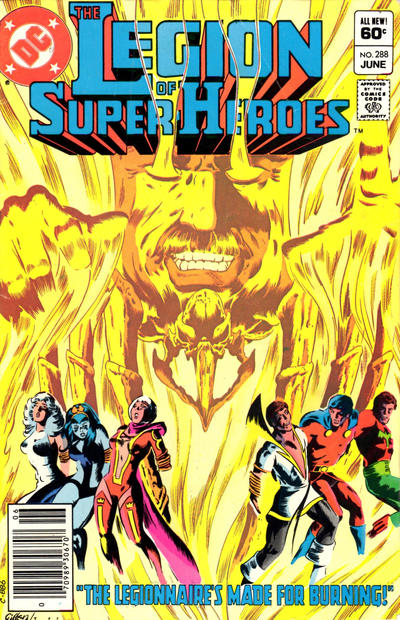 The Legion of Super-Heroes #288 [Newsstand]