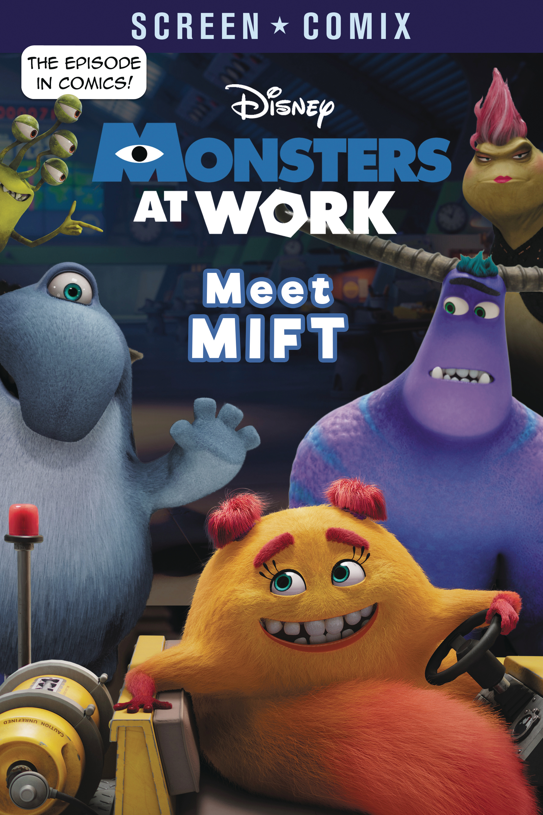 Disney Monsters At Work Screen Comix Graphic Novel Volume 1 Meet Mift