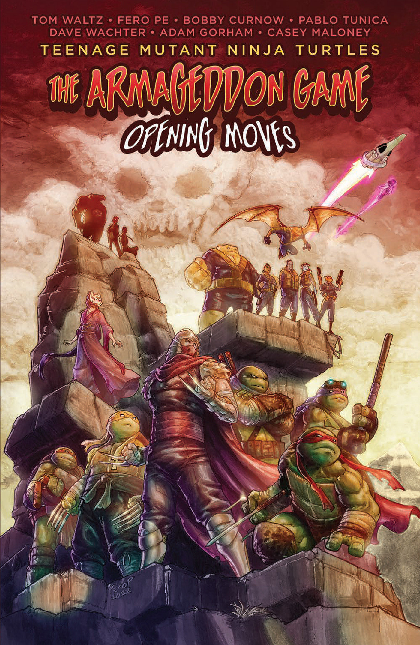 Teenage Mutant Ninja Turtles The Armageddon Game Opening Moves Graphic Novel
