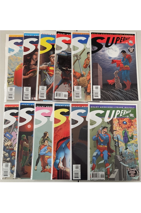 All Star Superman #1-12 (2005) Set