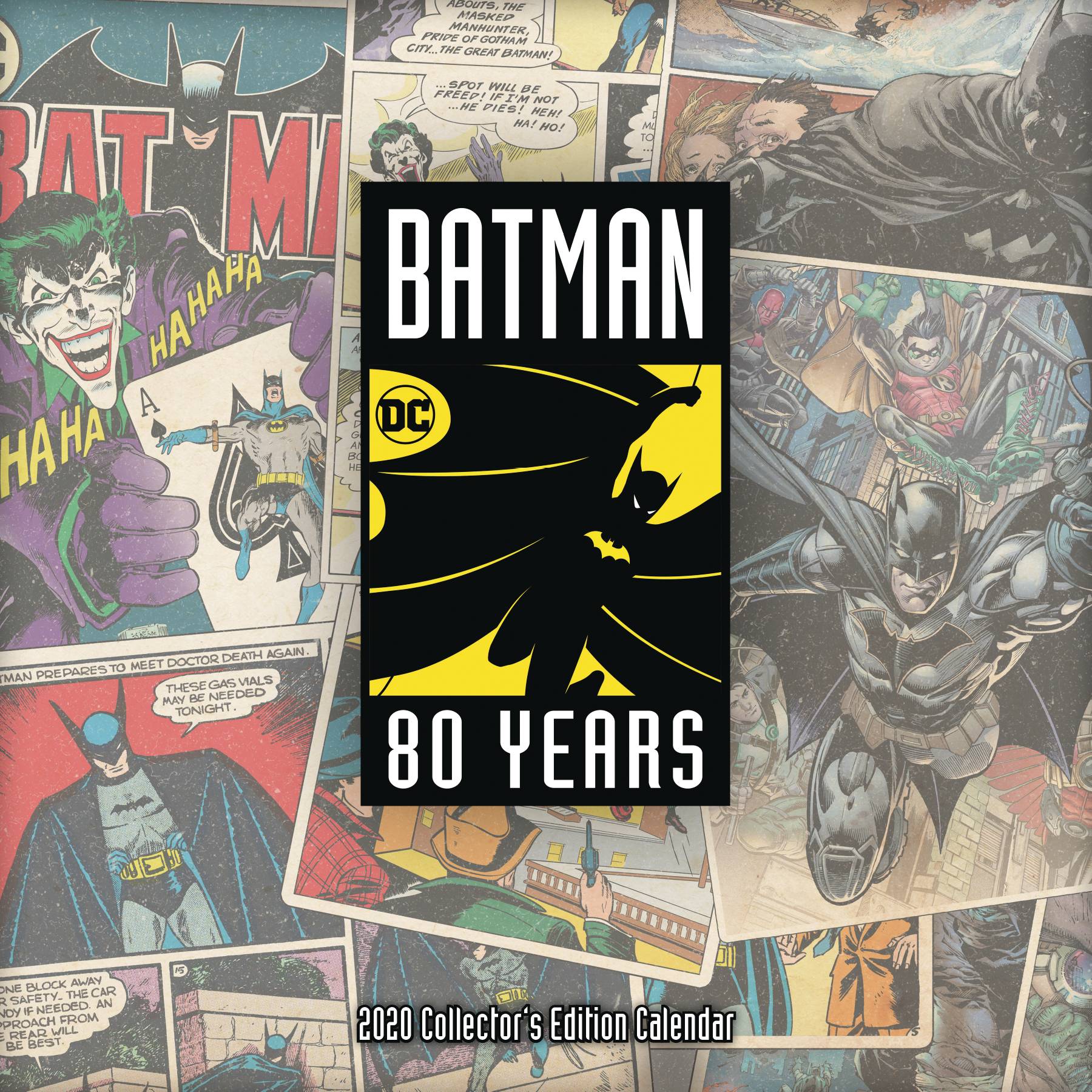 Batman 80th Anniversary Collected Edition 2020 Calendar