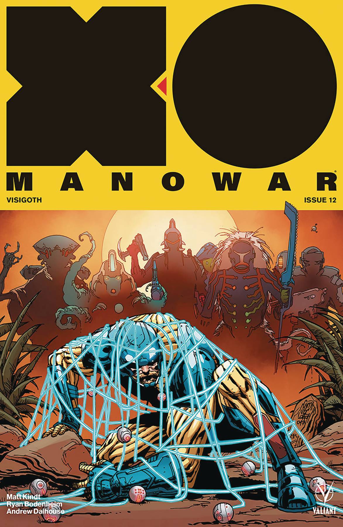 X-O Manowar #12 Cover B Camuncoli (2017)