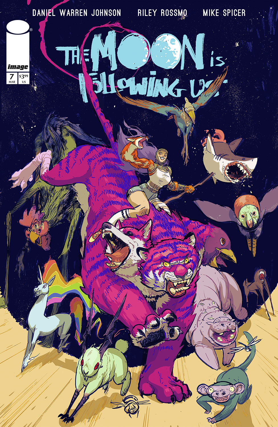 The Moon is Following Us #7 Cover A Rossmo (Of 10) (Mature)