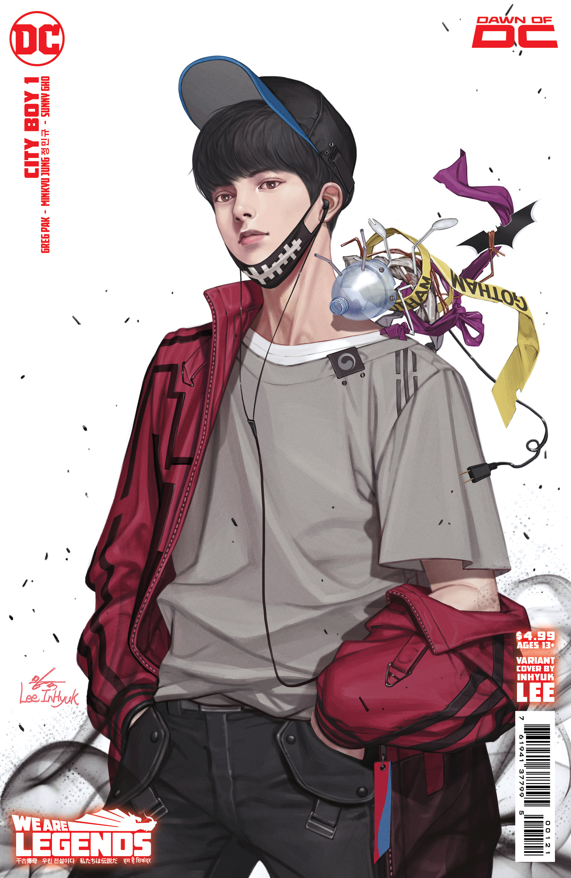 City Boy #1 Cover B Inhyuk Lee Card Stock Variant (Of 6)