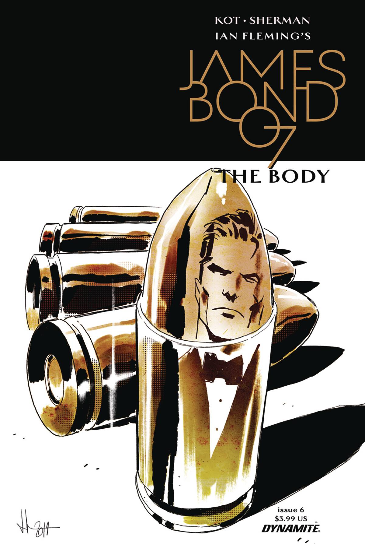 James Bond The Body #6 Cover A Casalanguida (Of 6)