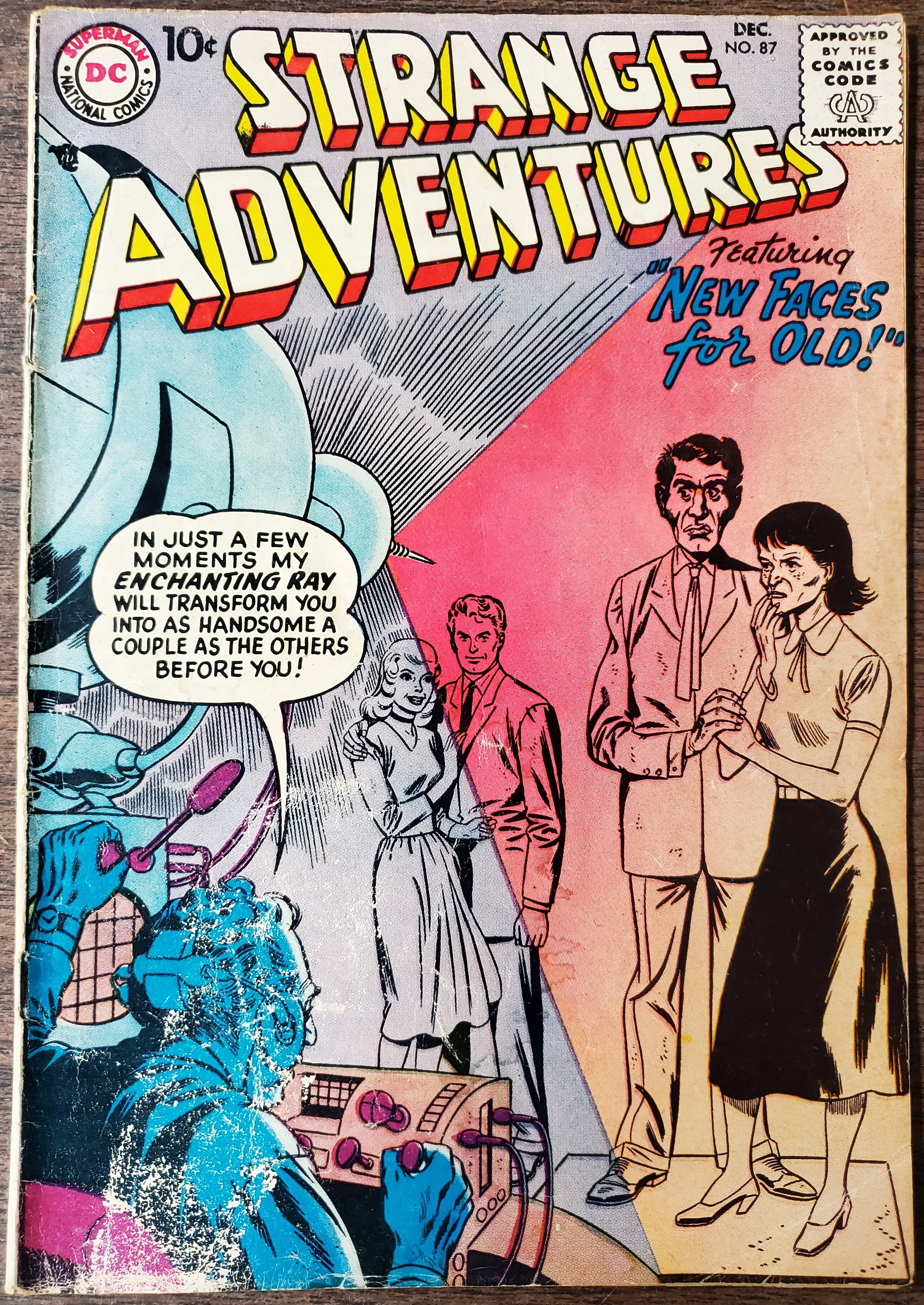 Strange Adventures #87(1950)- G/Vg 3.0