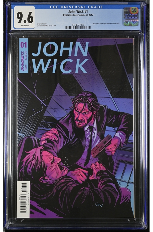 John Wick #1 Cgc 9.6