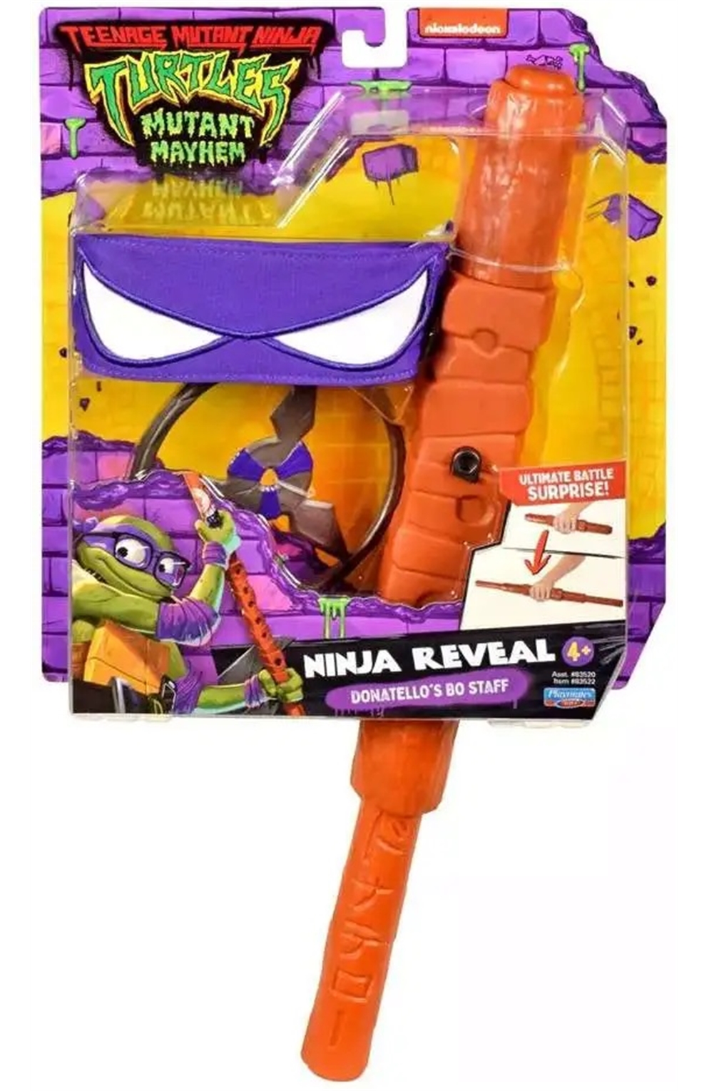 Teenage Mutant Ninja Turtles Mutant Mayhem Ninja Reveal Donatello's Bo Staff
