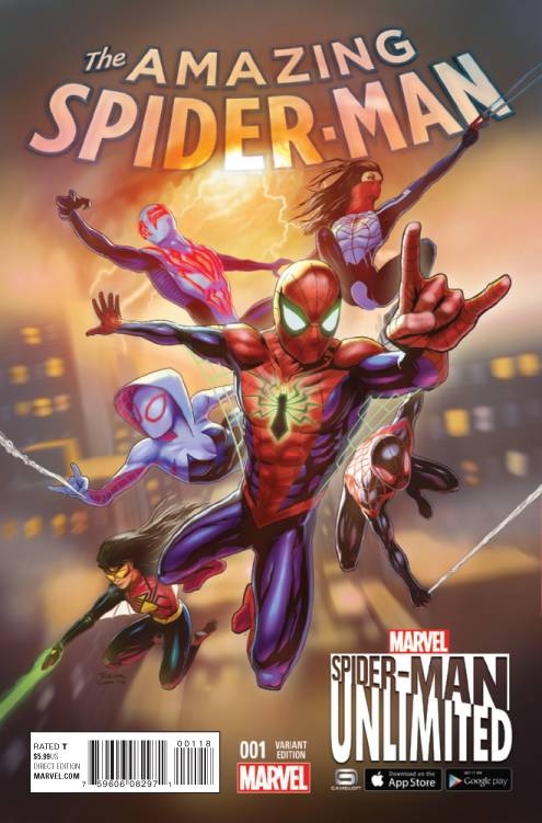 Amazing Spider-Man #1 Spider-Man Unlimited Game Variant