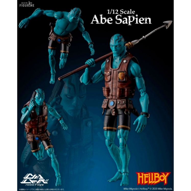 Hellboy Action Figure 1/12 Abe Sapien 