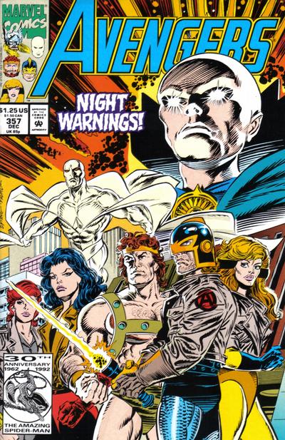 The Avengers #357 [Direct]-Fine (5.5 – 7)