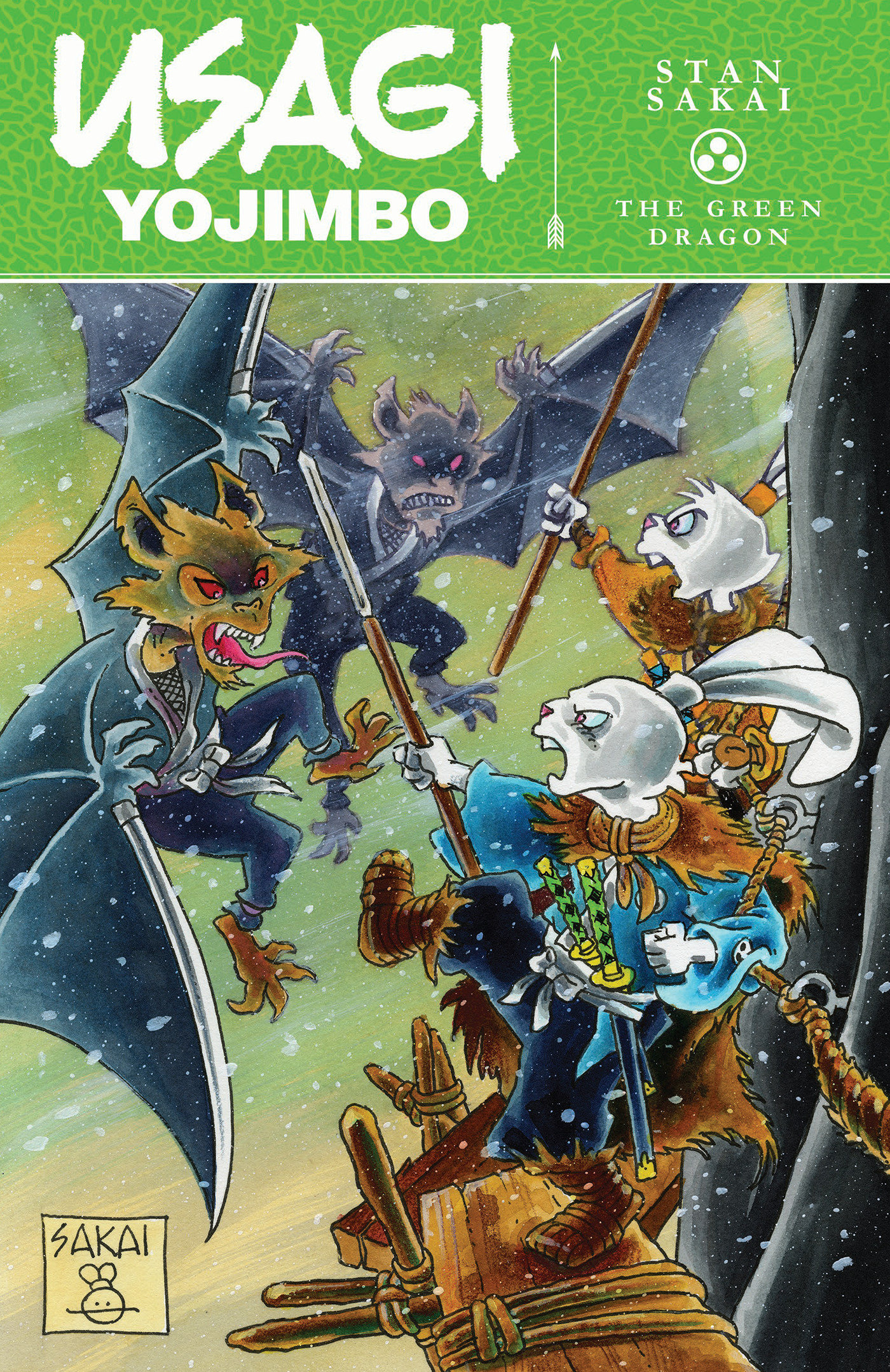 Usagi Yojimbo Graphic Novel Volume 5 Green Dragon