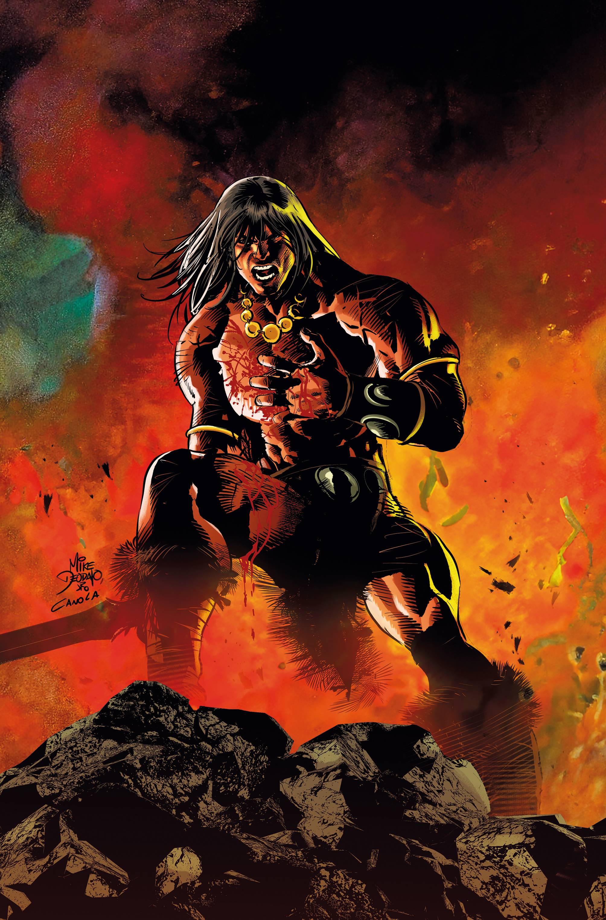 Conan the Barbarian (2023) #9 Last Call Deodato Virgin (Mature)