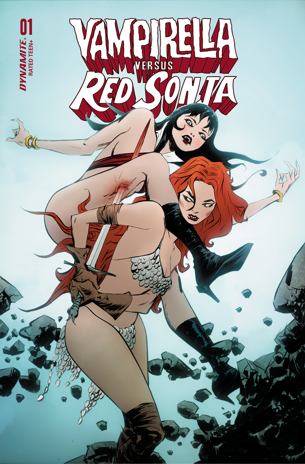 Vampirella Vs Red Sonja #1 Cover D Lee