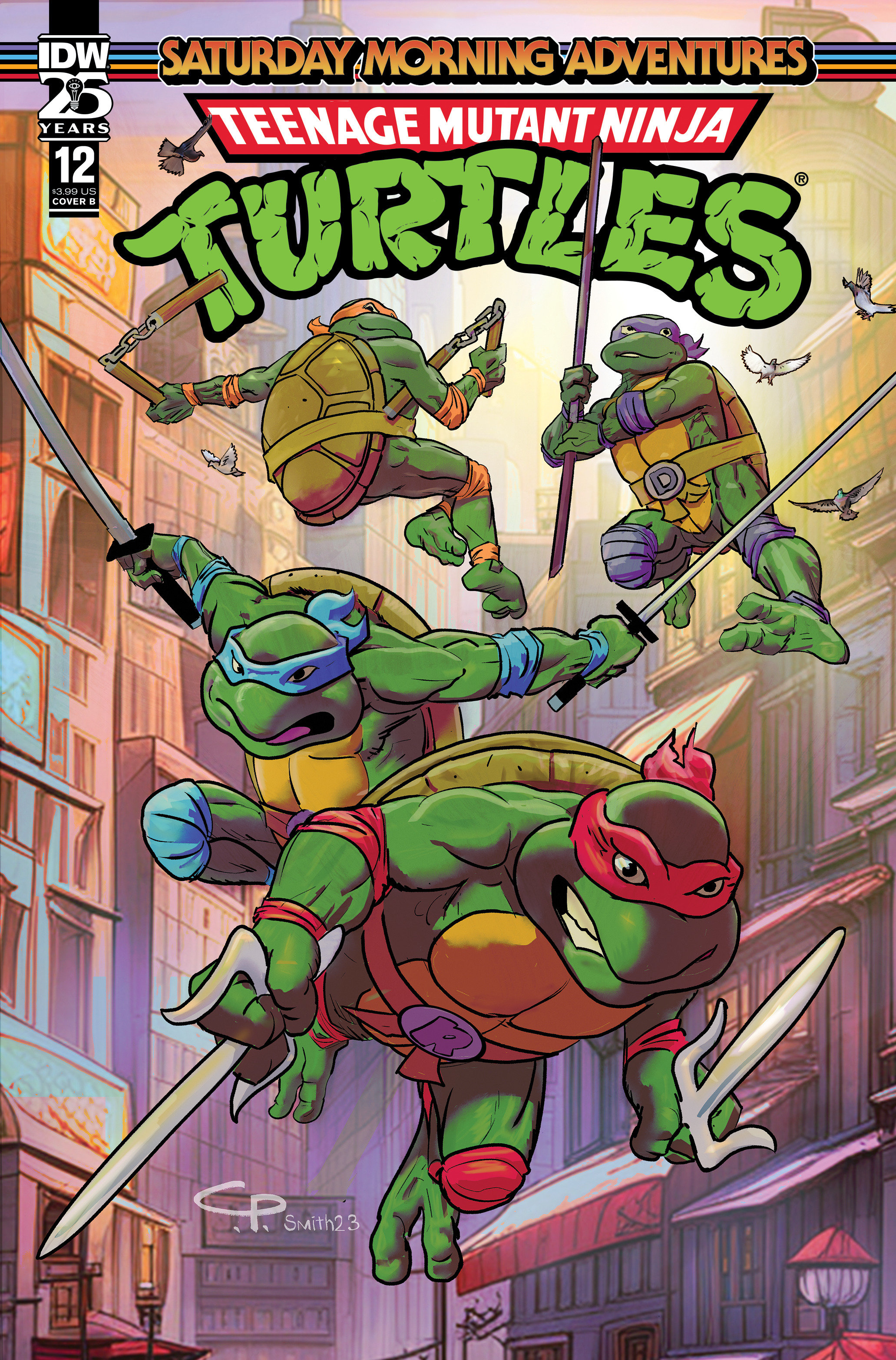 Teenage Mutant Ninja Turtles Saturday Morning Adventures Continued! #12 Cover B Smith
