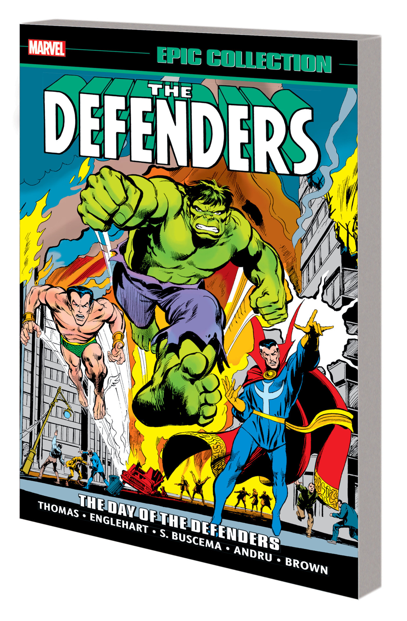 Defenders Epic Collection Graphic Novel Volume 1 Day of the Defenders