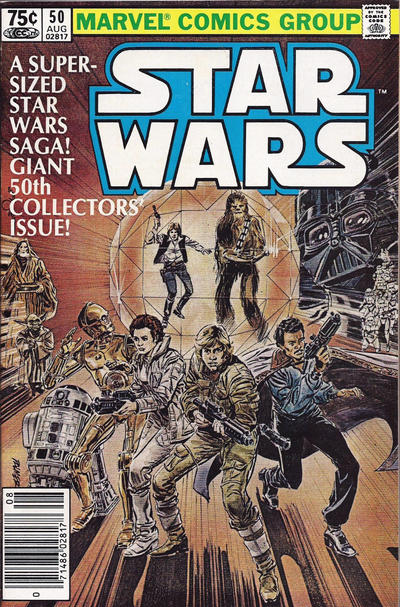 Star Wars #50 [Newsstand](1977)-Fine (5.5 – 7)