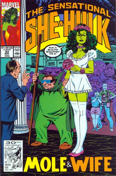 The Sensational She-Hulk #33-Very Fine (7.5 – 9)