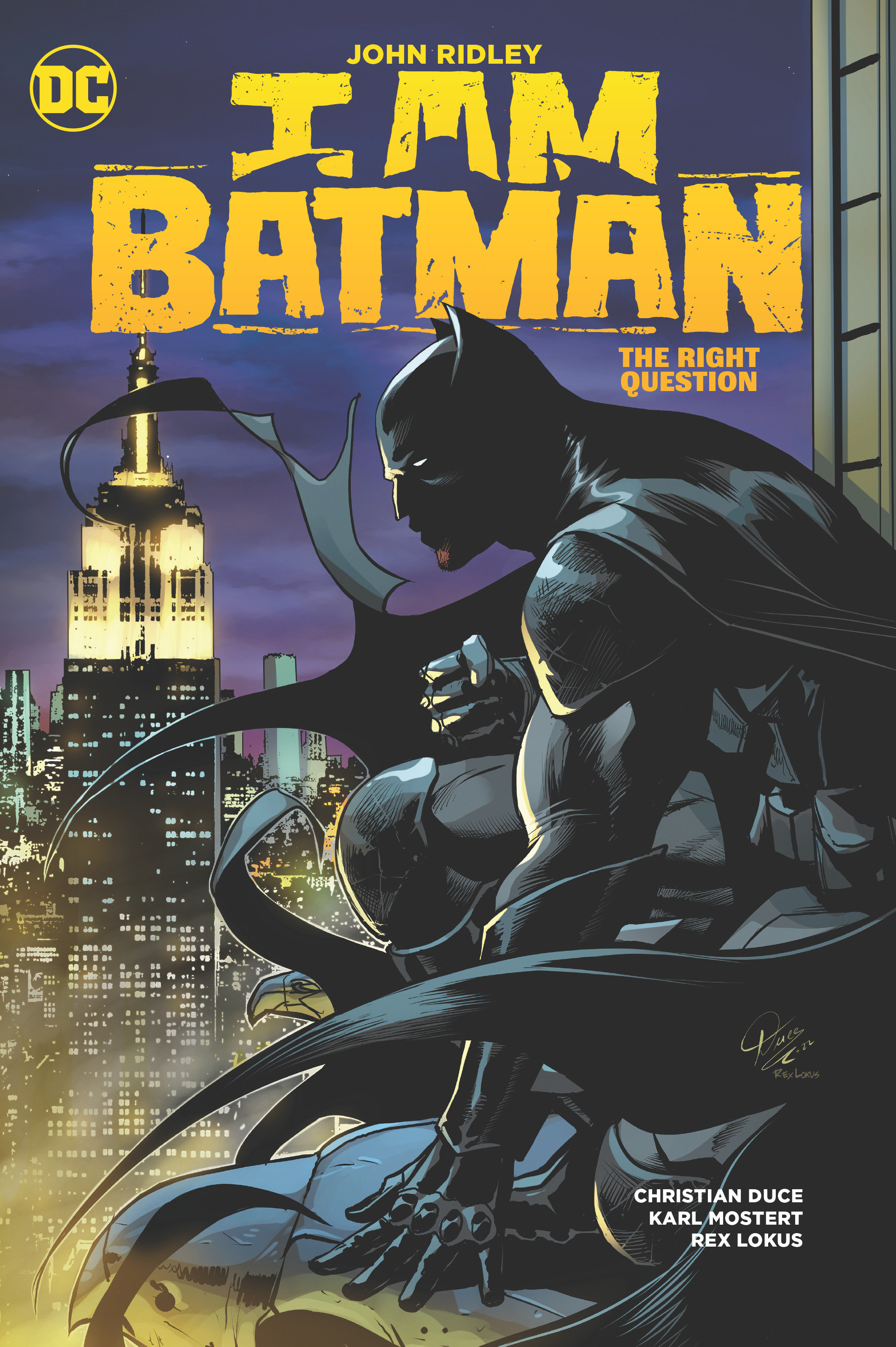 I Am Batman Hardcover Volume 3 The Right Question