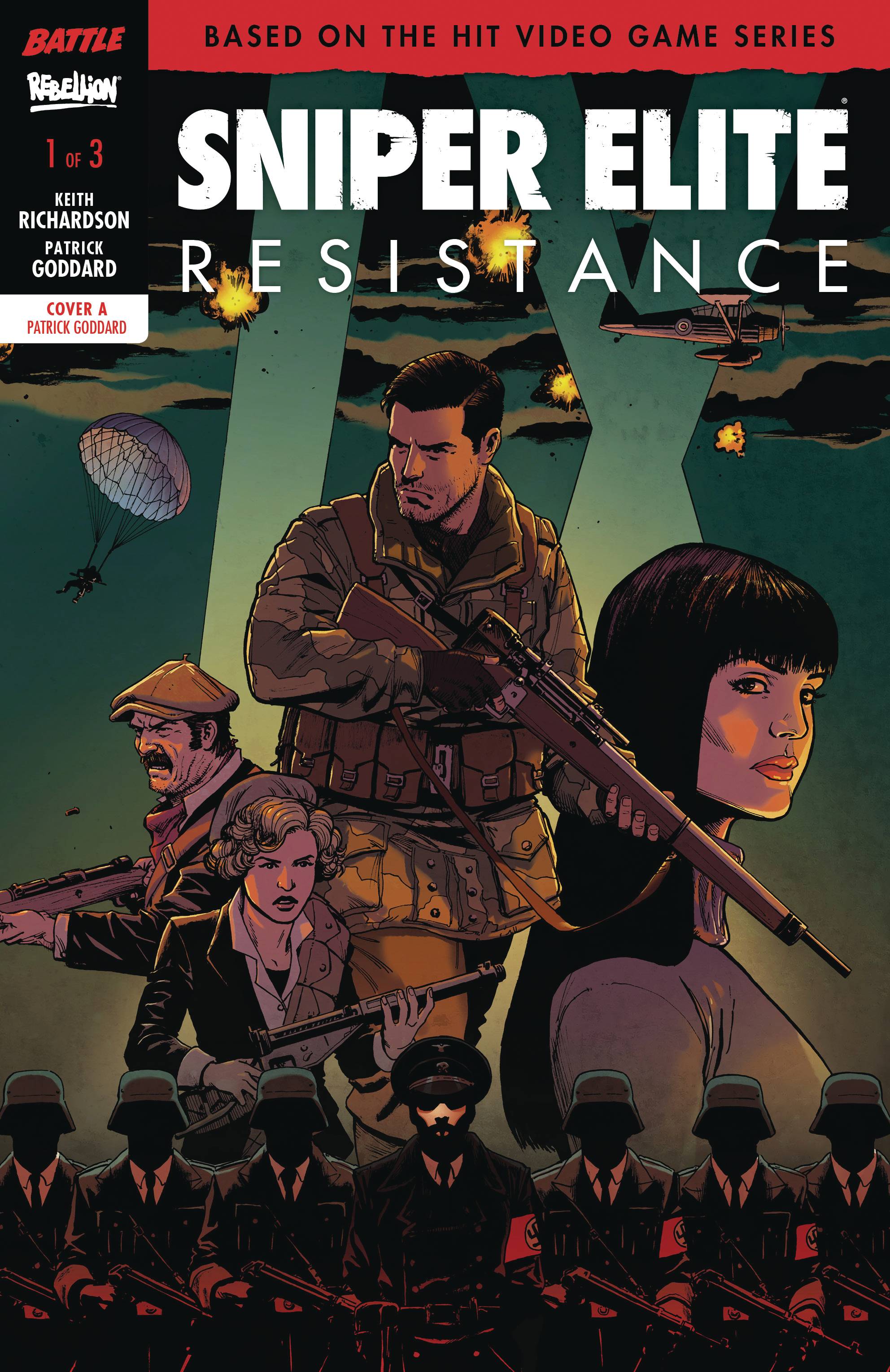 Sniper Elite Resistance #1 Cover A Goddard