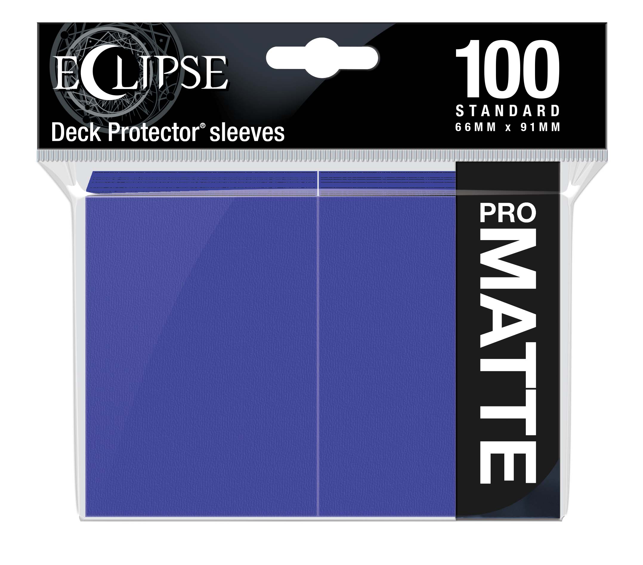 Ultra Pro: Eclipse Matte Standard Sleeves (100 count ) - Royal Purple