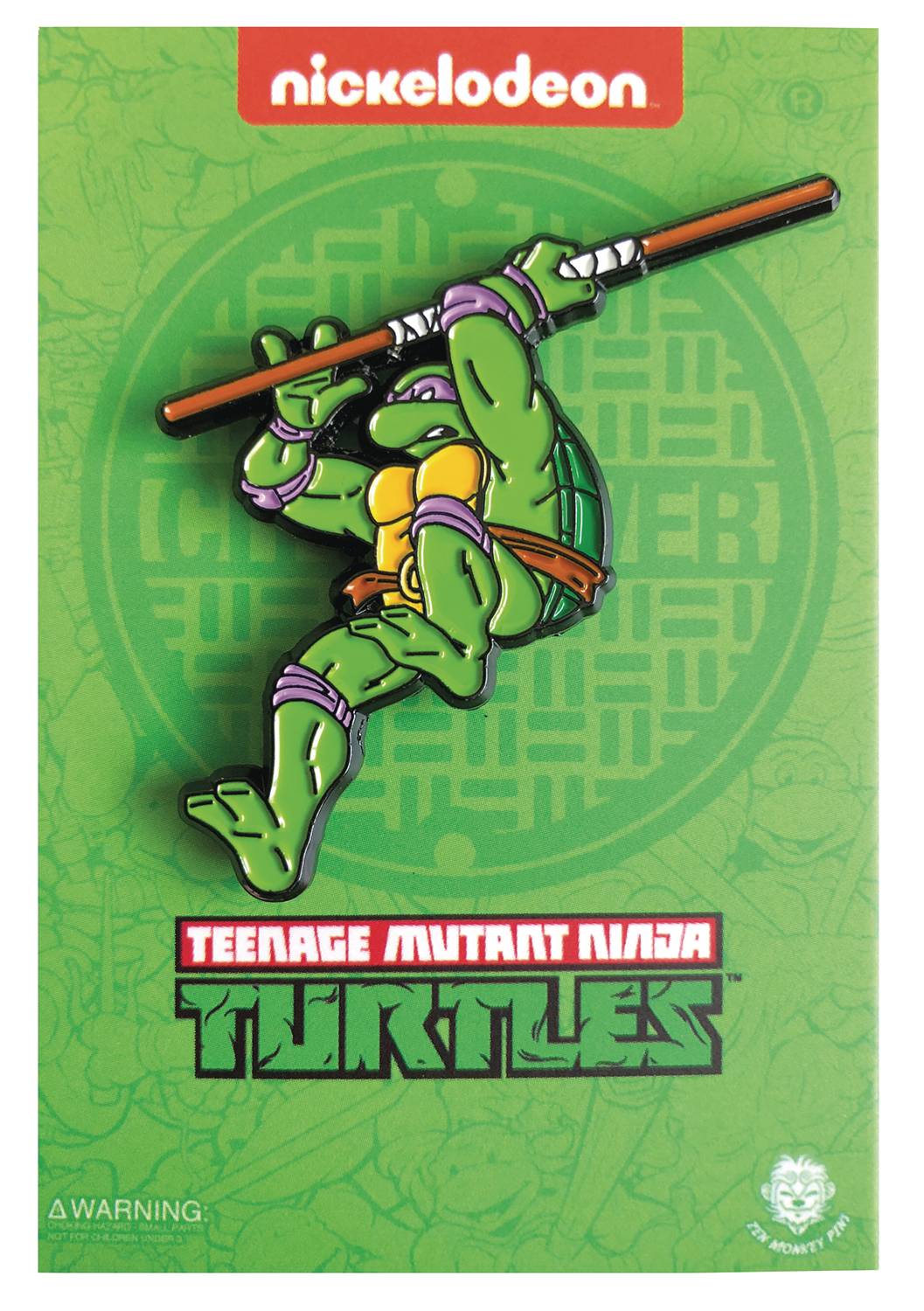 Teenage Mutant Ninja Turtles Leaping Donatello Enamel Pin