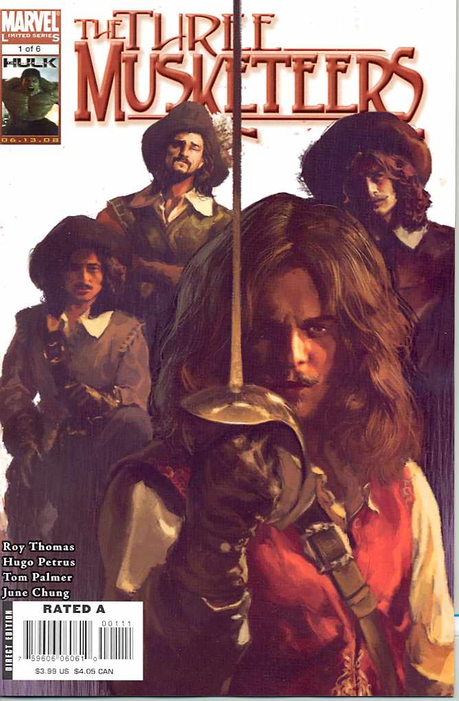 Marvel Illustrated The Three Musketeers #1 (2008)