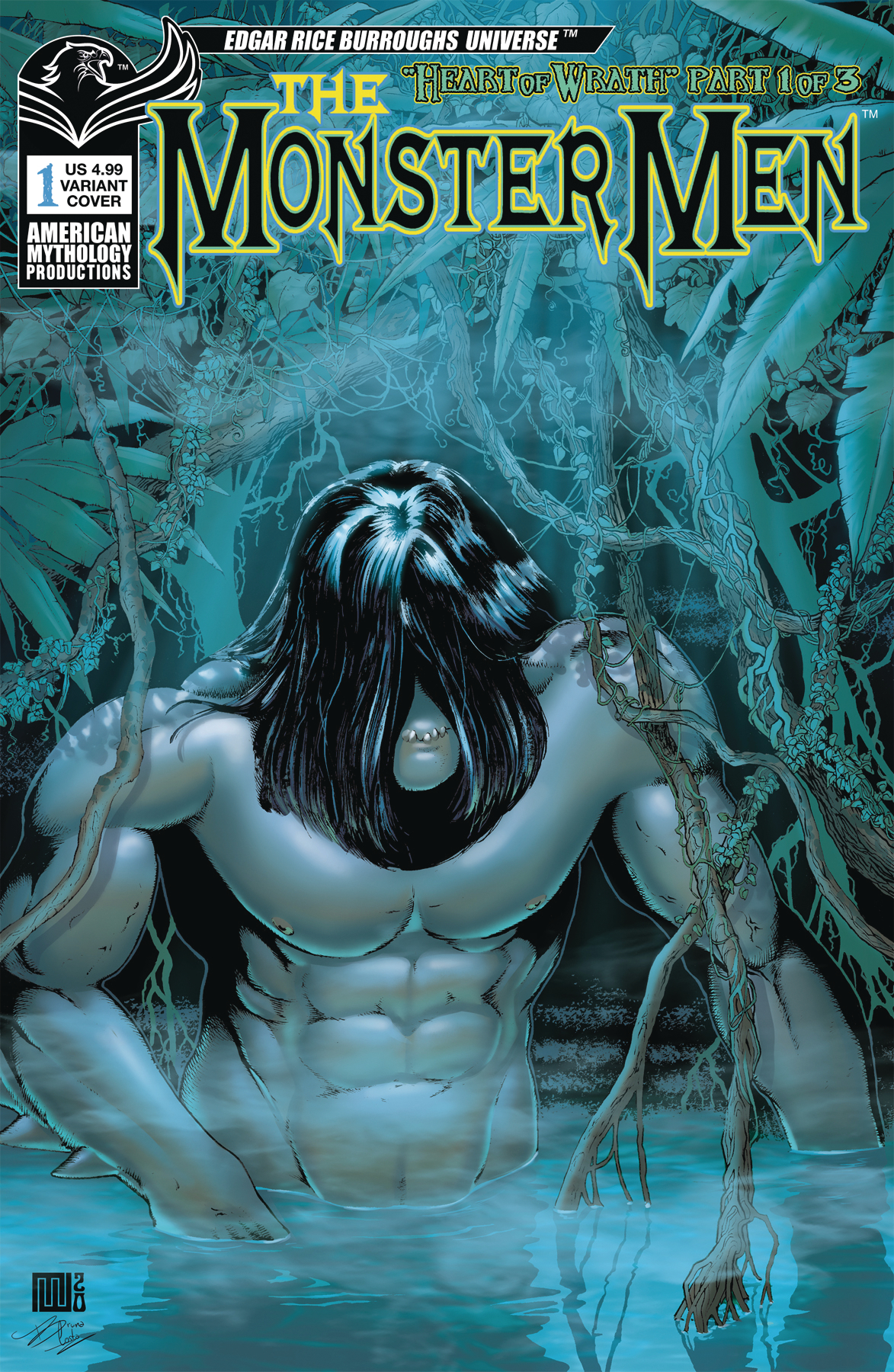 Monster Men #1 Cover B Wolfer (Mature)