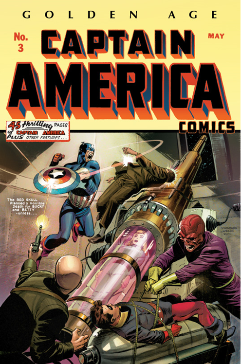 Golden Age Captain America Omnibus Hardcover Volume 1 New Printing