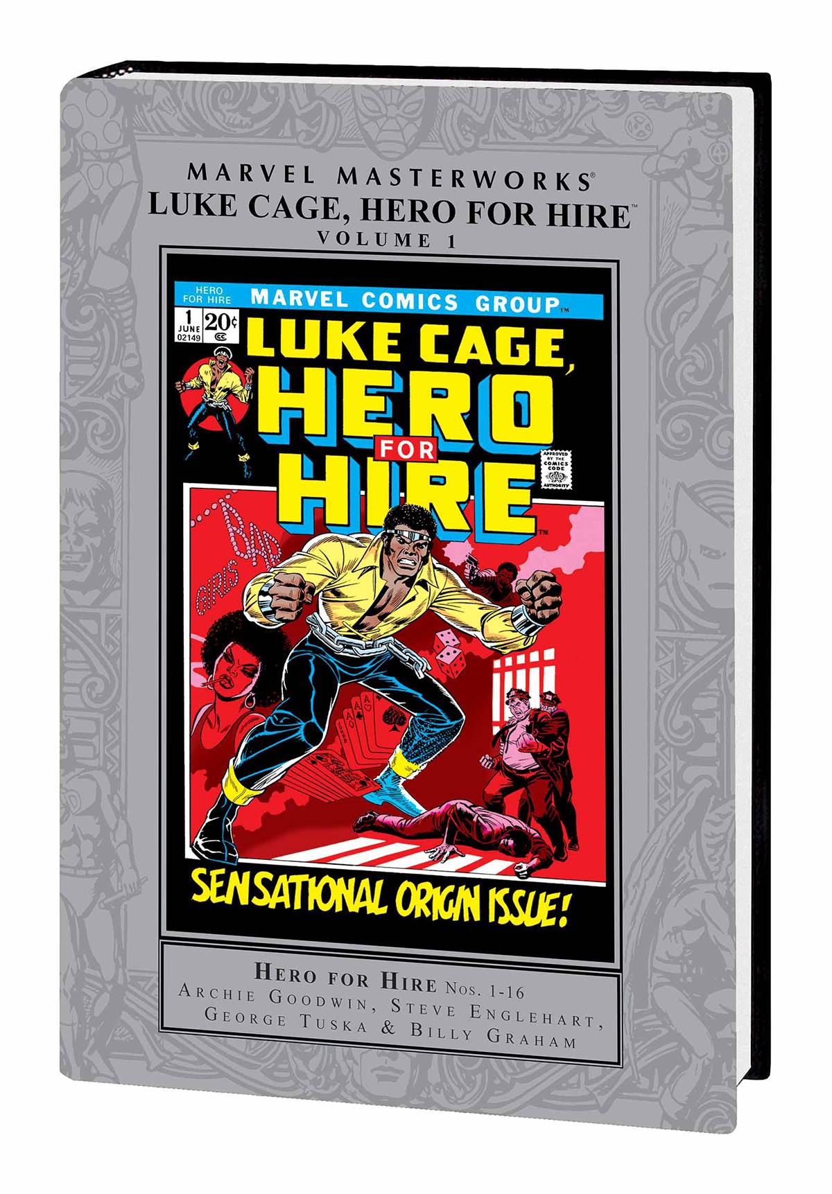 Marvel Masterworks Luke Cage Hero for Hire Hardcover Volume 1